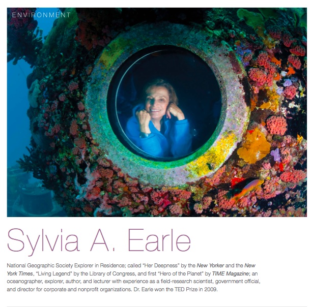 Impact Story: oceanographer Sylvia Earle